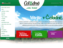 Tablet Screenshot of info-celadna.cz